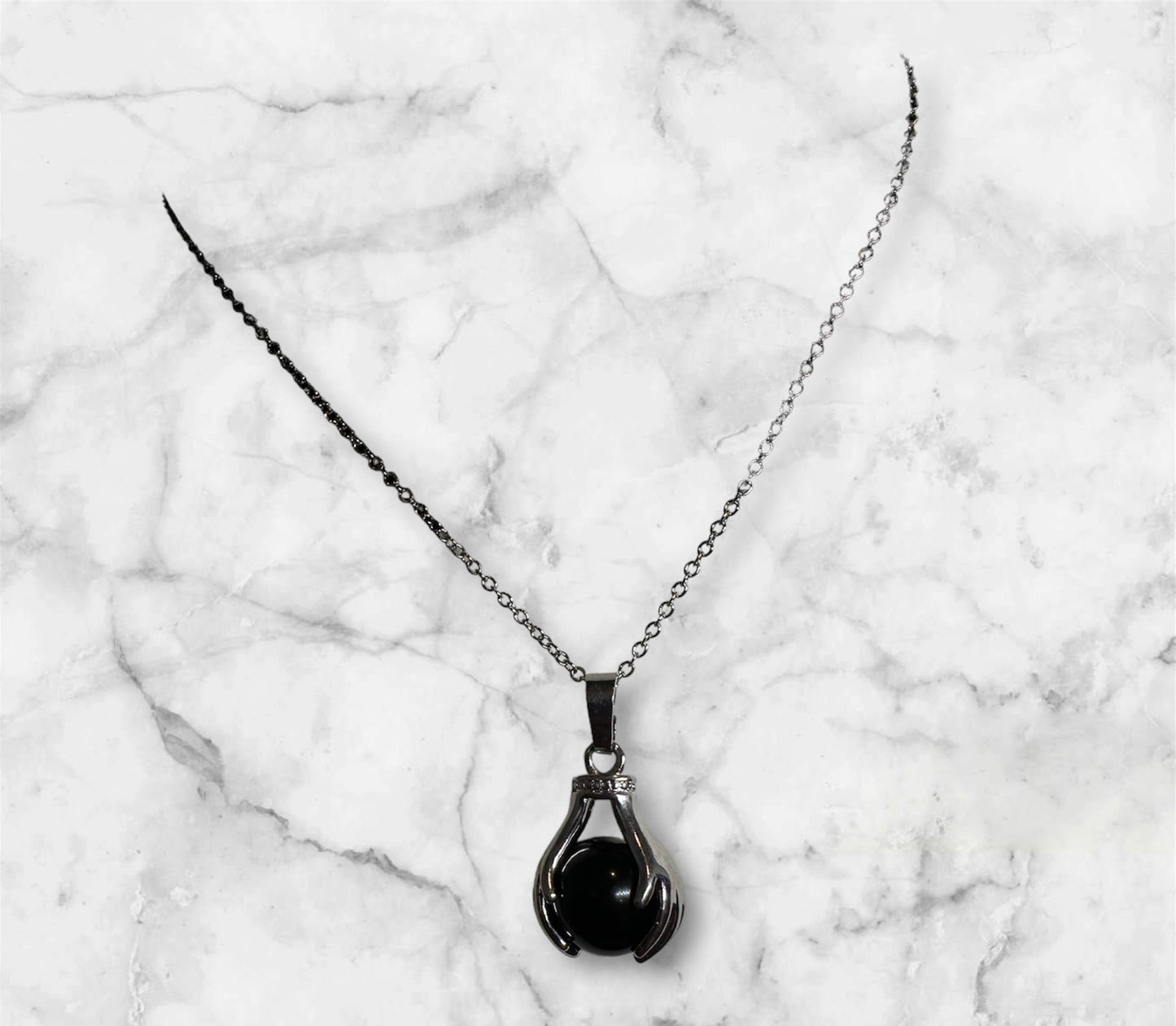 Focus Sphere Pendant Necklace