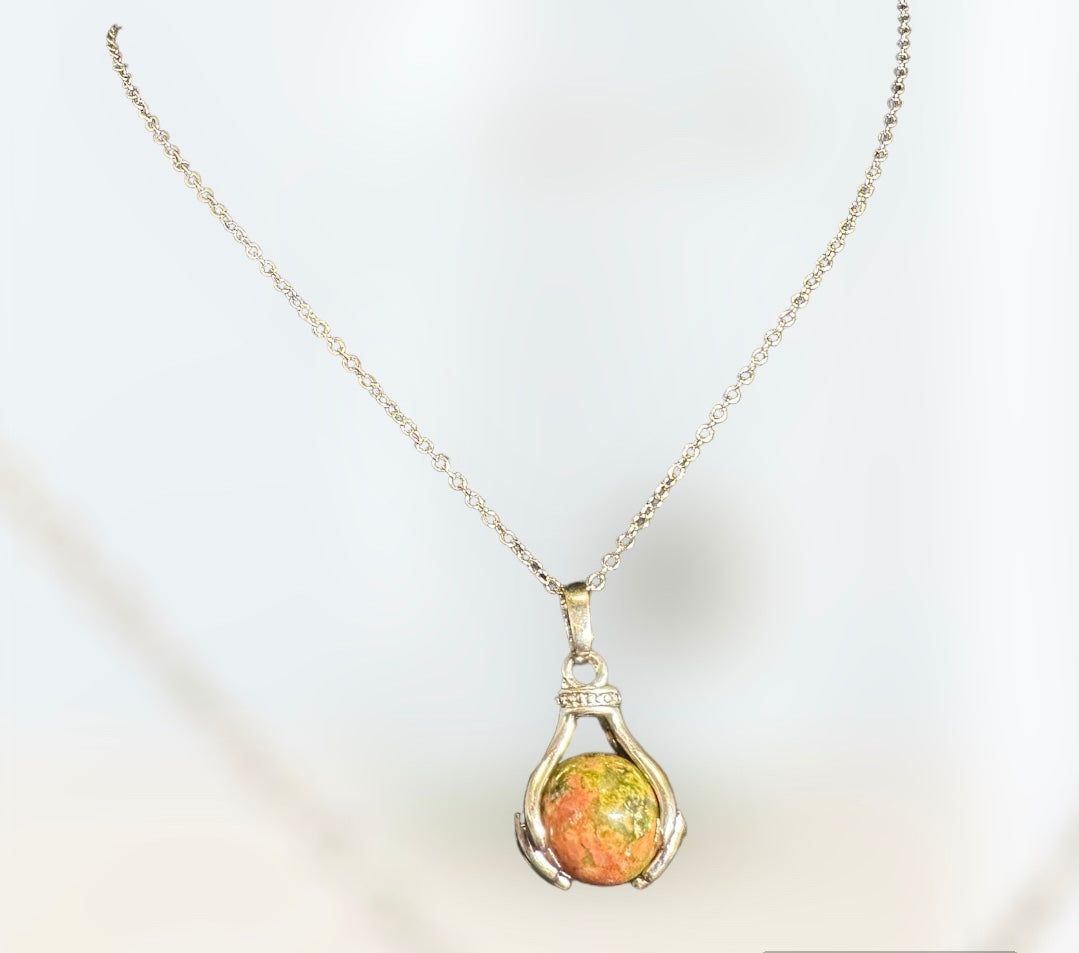 Focus Sphere Pendant Necklace