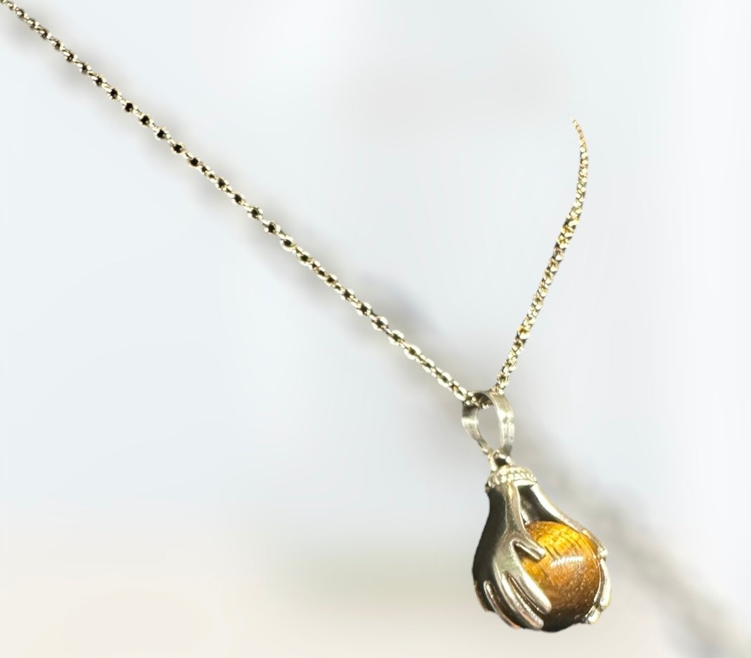 Focus Sphere Pendant Necklace