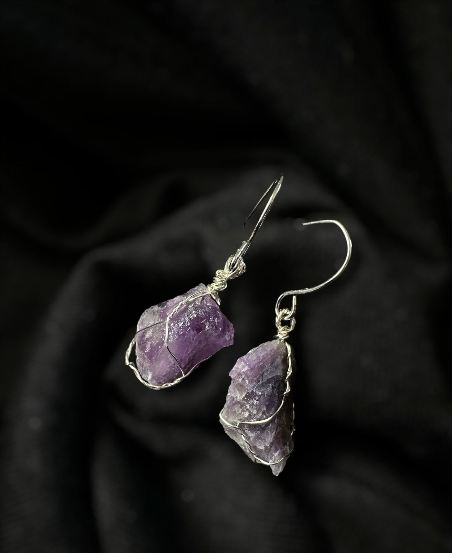 Raw Gem Earrings